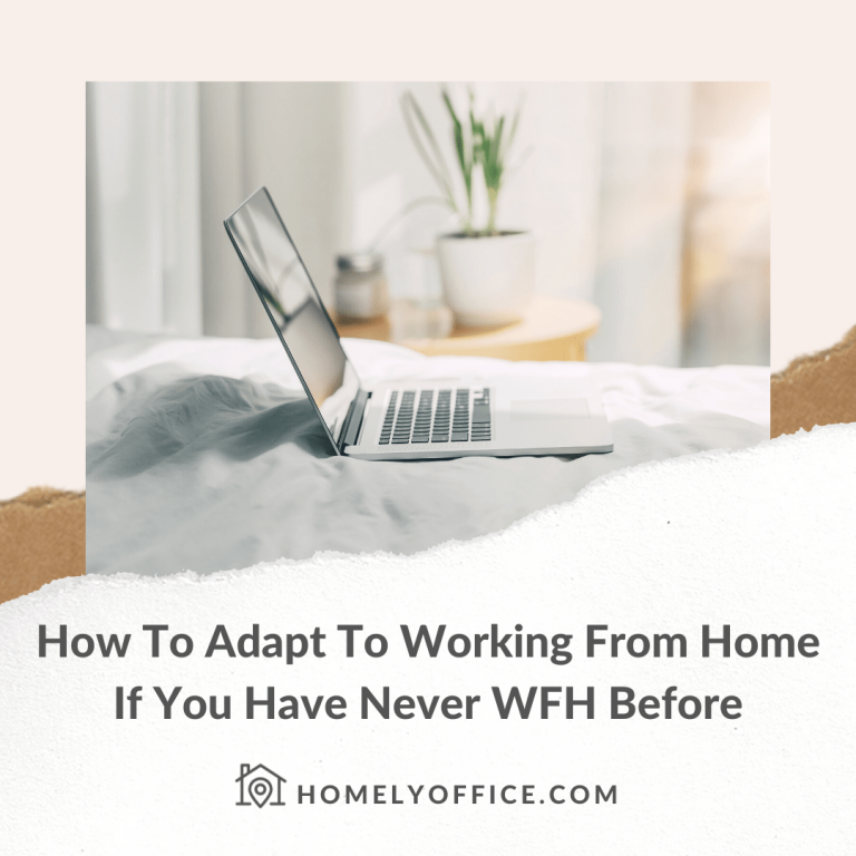 how to adapt to working from home
