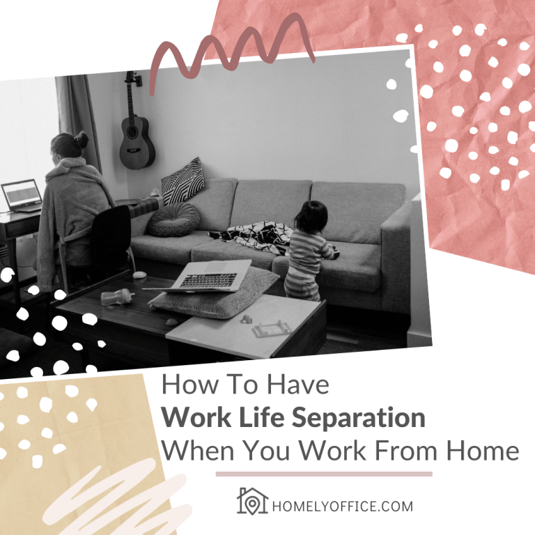 how to have work life separation